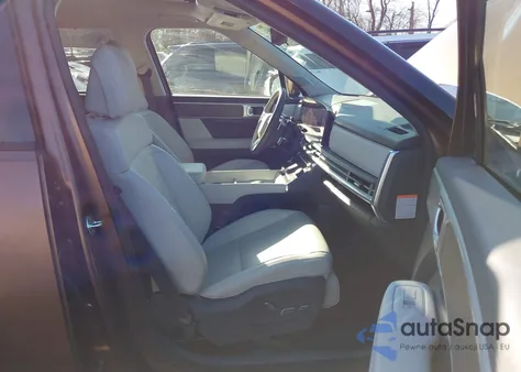 2024 Hyundai Santa Fe Hybrid Calligraphy from USA, damaged, VIN 5NMP5DG10RH007162